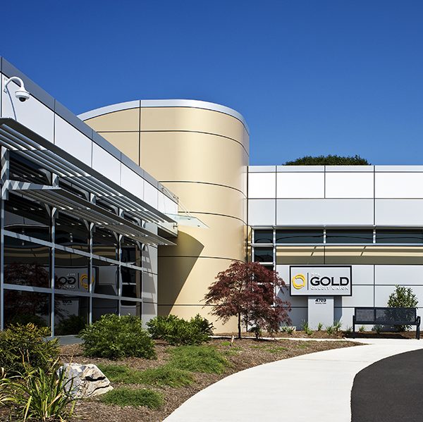 Exterior of generic Credit Union building