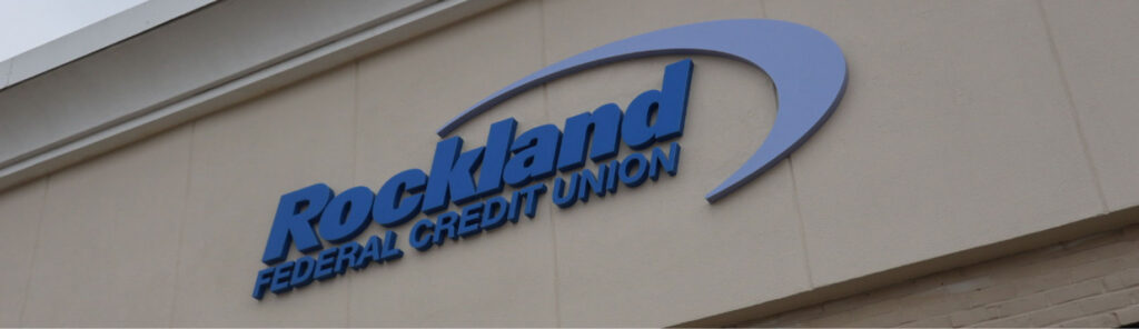 Rockland Federal Credit Union Sign